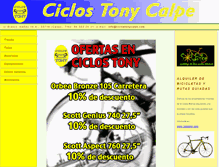 Tablet Screenshot of ciclostonycalpe.com